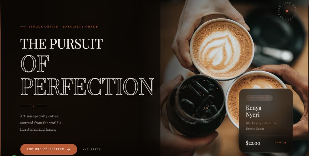 Al-Minshawi coffee hero banner